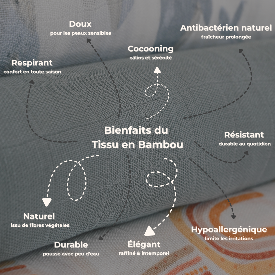 Mousselines Douceur en Bambou